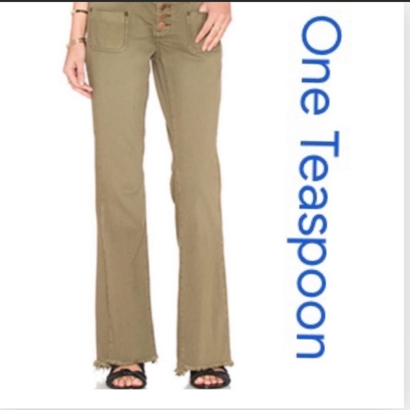 🌟🥸Le Cats One Teaspoon Bohemian Frayed bottom (24) - Picture 8 of 11